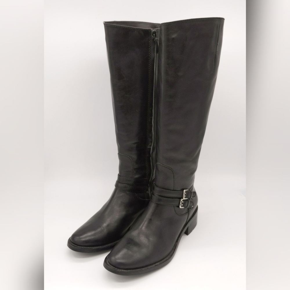 Cole Haan Black Leather Boots Sz 7.5